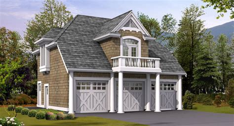 Garage apartment plans are closely related to carriage house designs. 8 Detached Garages Every Man Dreams Of - DFD House Plans Blog