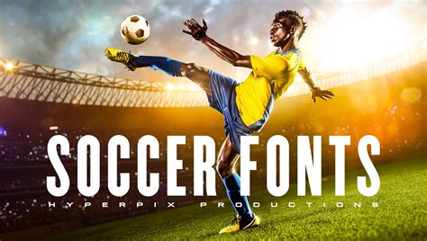 45 Best Soccer Fonts Free Premium 2024 Hyperpix