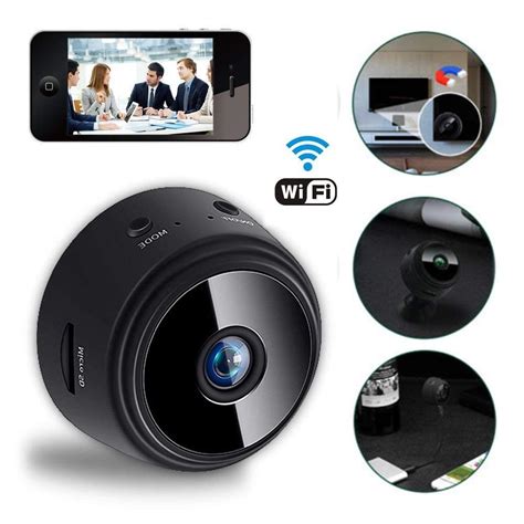 Mini Hidden Spy Camera Wireless Wireless Wifi Ip Home Securitymotion