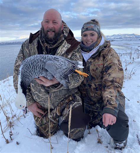 Guide Stephanie Summerville Alaska Duck Hunting King Eider Hunting