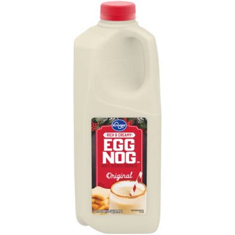 Kroger Egg Nog 05 Gal Kroger