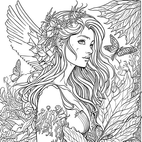 Collection 81 best fairy coloring pages , download and print for free
