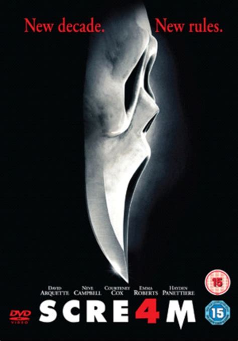 Scream 4 Dvd Free Shipping Over £20 Hmv Store