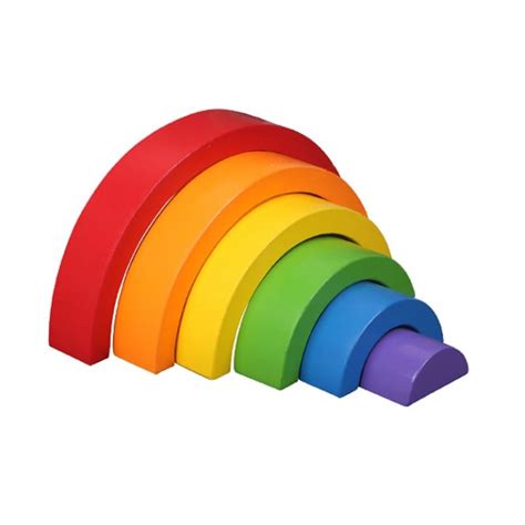 Rainbow Blocks Shop Colorful Wooden Blocks Oddblocks