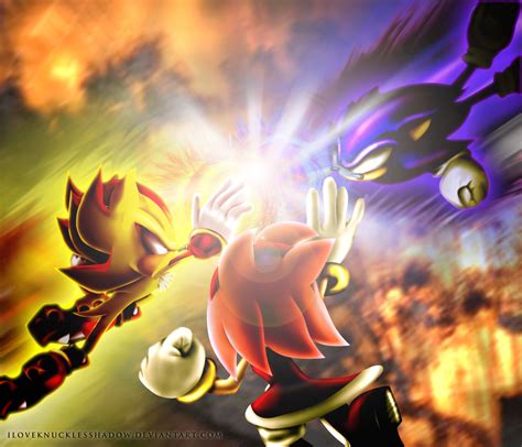 Dark Sonic Vs Super Shadow Sonic The Hedgehog Know Your Meme
