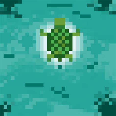 Pixilart Pixel Turtle By Meuees
