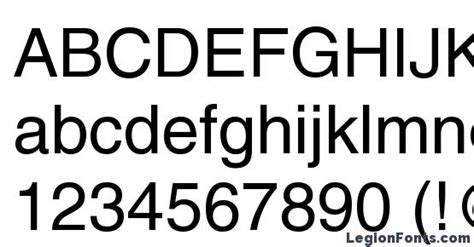 Helvetica Cyrillic Font Download Free Legionfonts