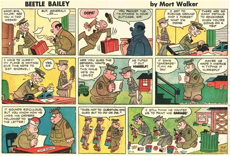 beetle bailey | Beetle-Bailey-1961-05-14.jpg | Beetle bailey, Comic ...