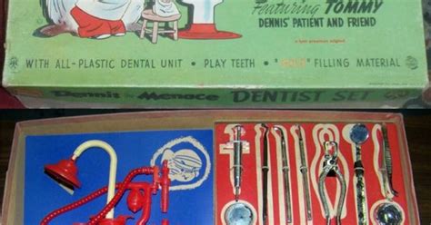 Dennis The Menace Dentist Set By Pressman 1950s Lets Play