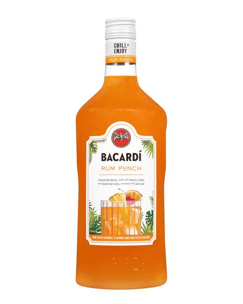 BacardÍ Ready To Drink Rum Punch Cocktail In A Can BacardÍ Us