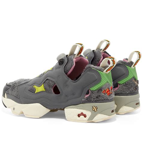 Reebok X Tom And Jerry Instapump Fury Og Cold Grey Yellow And Black