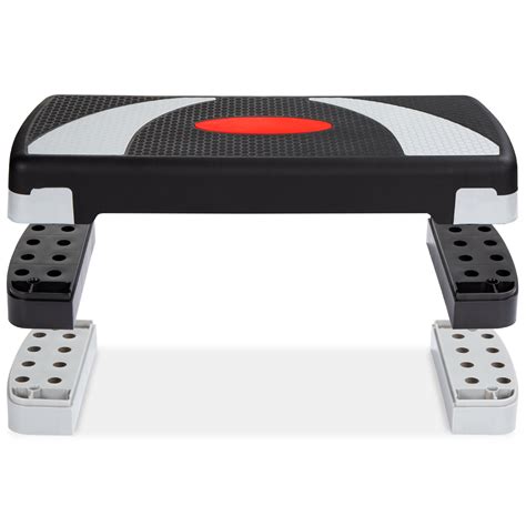 Best Choice Products 30in Aerobic Step Platform Adjustable Exercise