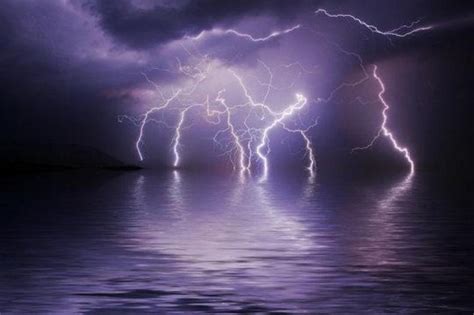 Lightning Superbolts Form Over Oceans From November To February