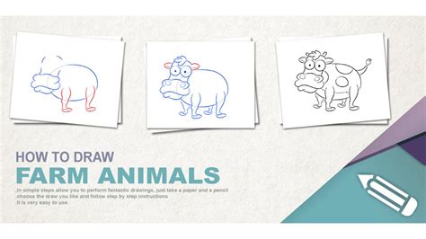 How To Draw Farm Animals Apk للاندرويد تنزيل