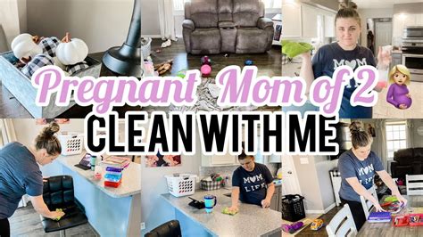 Pregnant Mom Of 2 Clean With Me Extreme Cleaning Motivation Mom Life Clean With Me Mega
