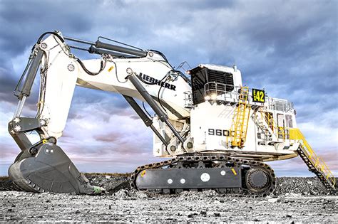 Liebherr Launches R 9600 The Next Generation Of Hydraulic Mining