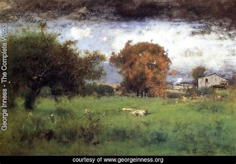 George Inness Early Autumn Montclair Painting Reproduction