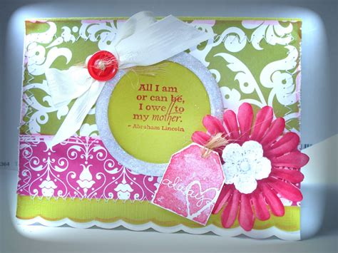Artsy craftsy mom has a cute handmade card idea that is super simple to make! marias handmade cards: Happy Mothers day handmade cards!