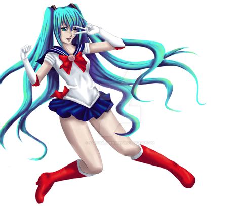 Vocaloid On Sailormoon Crossover Deviantart