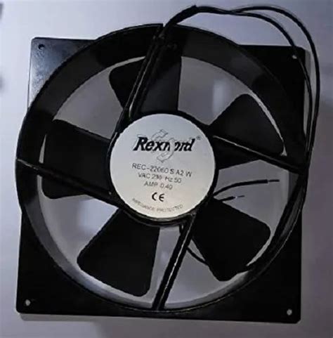Black Panel Cooling Fan Rexnord Size 220mm At Best Price In Delhi