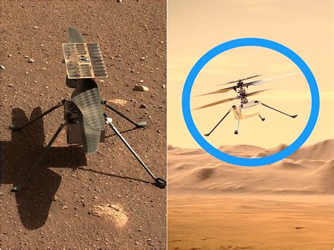 Nasas Ingenuity Helicopter Just Flew Sideways Over The Martian Surface