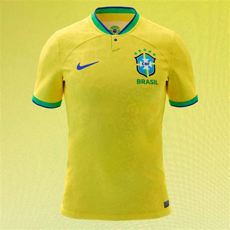 Camisa Seleção Brasil I 2223 Jogador Nike Masculina Amarela