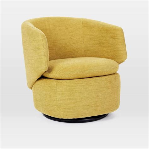As comfortable as it is striking this chair is a must have for any room.read more. Crescent Swivel Armchair | west elm United Kingdom