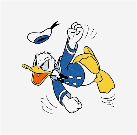Angry Donald Duck Png Free Download Files For Cricut And Silhouette