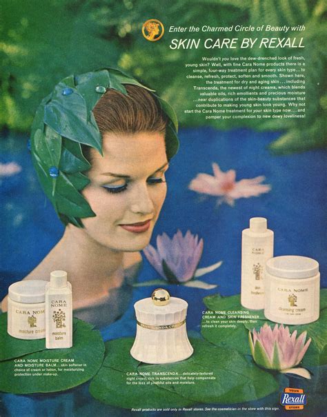 Skin Care By Rexall 1963 Young Skin Skin Care Beauty Ad