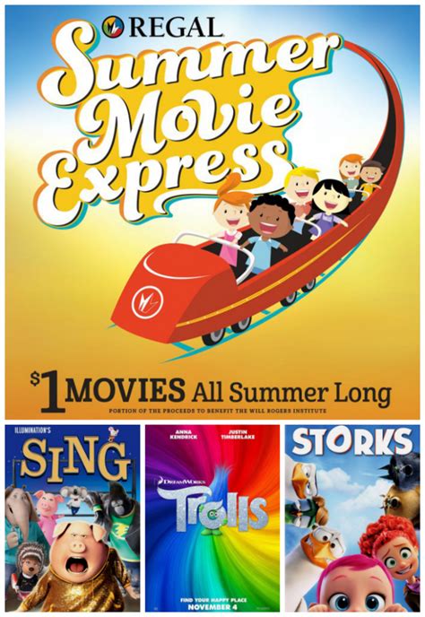 The five dollar movie takes you on a journey to one of the most innovative and oddest versions of the gig economy: 2017 Summer Movie Express - $1 Movies at Regal Cinemas ...
