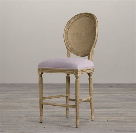 Amazon's choice for counter stools. Vintage French Cane Back Round Upholstered Counter Stool ...