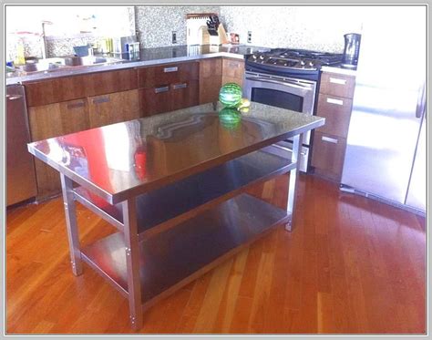 Choose a flat top stainless steel kitchen island from our wide selection. Kitchen Island Stainless Steel Top | Kitchen island legs ...