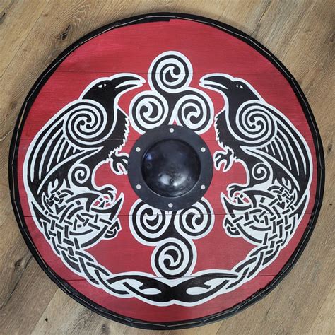 Historically Accurate Viking Shield With Individual Slats Etsy