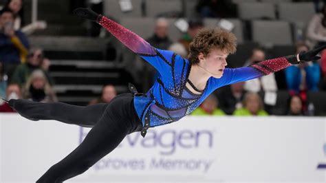 Ilia Malinin Misses On Quad Axel But Captures First Us Figure Skating