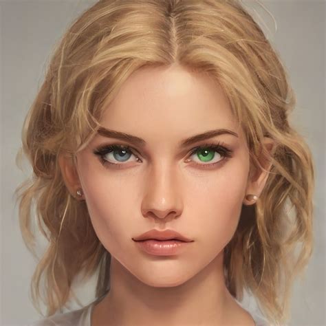 Pin By On Blonde Hair Brown Eyes Female Character