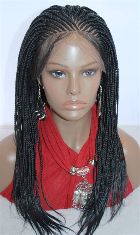 It's so nice to have, the hair is not in the way and it looks good. Braided Lace Front Wig Cornrow Color | Hair styles ...