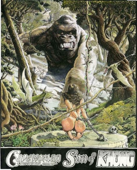 Budd Root King Kong Meriem Cooper Cavewoman Comic King Kong
