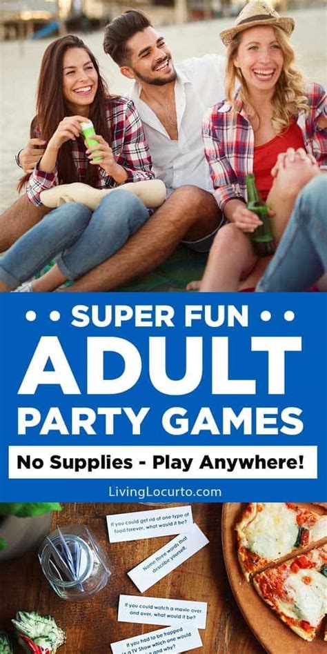 Fun Adult Games To Play At Your Next Party Or Anywhere At Anytime
