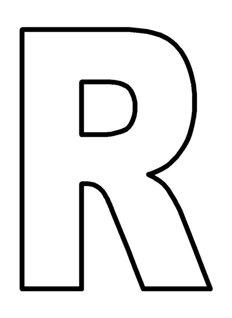 R Letter Png Pulsa En La Imagen Para Cerrar La Ventana Free Printable Alphabet Letters