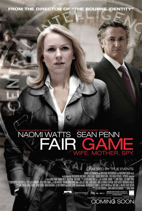 Doug liman's fair game, based on books by valerie plame and joseph wilson and starring sean penn and naomi watts , is unusually bold for a fictionalization based on real events. Fair Game (2010) | Filmnørdens Hjørne