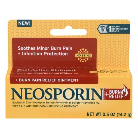 Save On Neosporin First Aid Antibiotic Pain Relieving Ointment Order