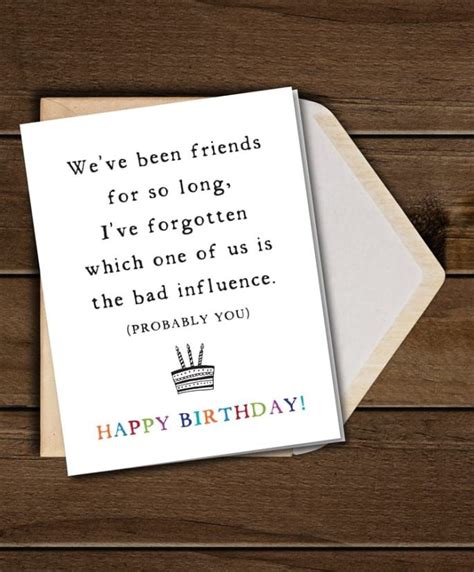 Sarcastic Greeting Cards Set Of 10 Birthday Cards For Friends Best