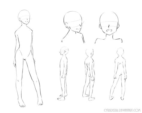 character ref base [f2u] by yakouse i art reference poses art tutorials anime poses reference