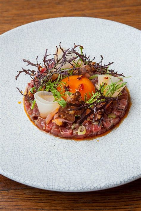 Beef tartare with soy-glazed egg yolk | Recipe in 2020 ...