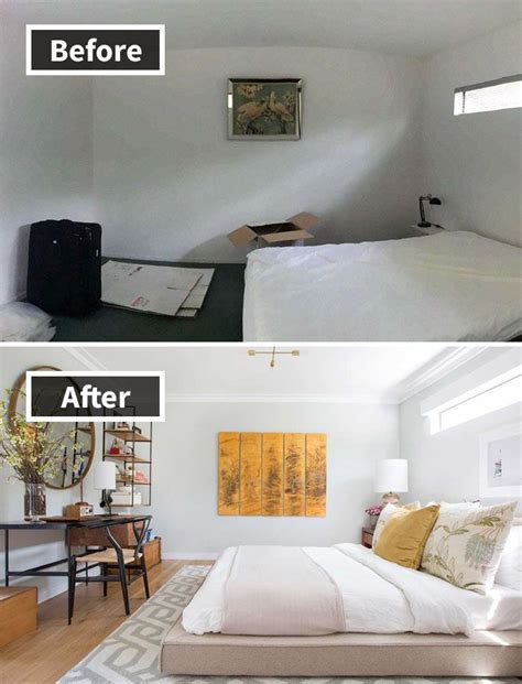 50 Rooms Before And After Makeover Master Bedroom Makeover Bedroom