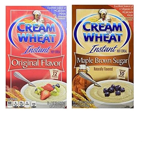 Cream Of Wheat Instant Oatmeal Large Box Variety Pack Original Flavor