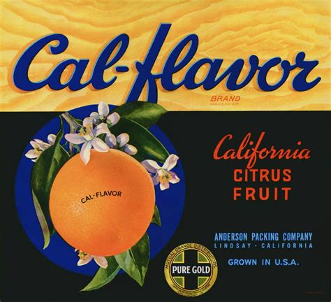 Art And Artists Citrus Fruit Crate Labels Part 4
