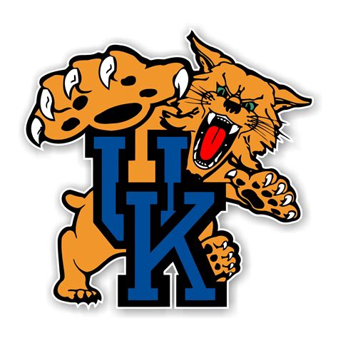 University Of Kentucky Wildcats Uk Precision Cut Decal Sticker