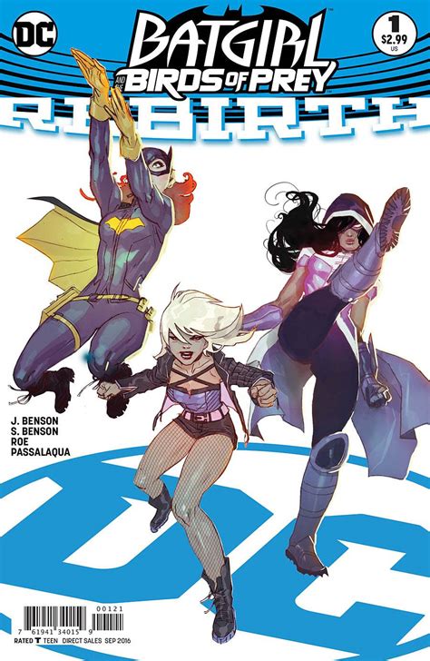 Batgirl And The Birds Of Prey Rebirth 1 Variant Cover