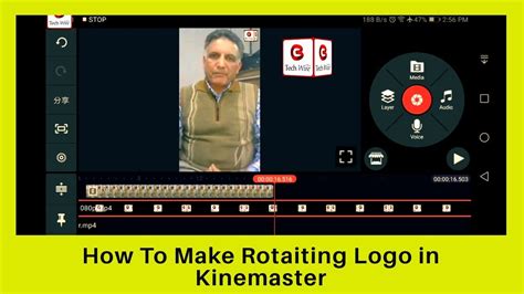 How To Make Rotating Logo In Kinemaster Logo Rotating In Kinemaster